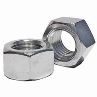 9/16"-12 Finished Hex Nut, Coarse, Monel